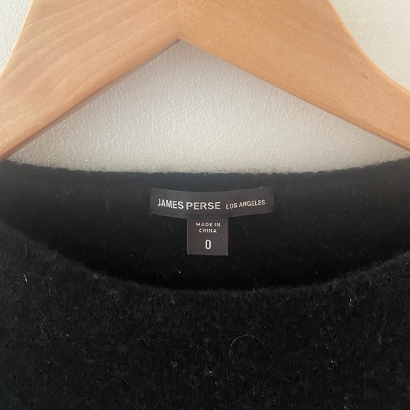 JAMES PERSE CASHMERE CROP TOP SWEATER. PERFECT CONDITION. - Picture 2 of 2